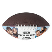 あなたは最高ののMy Catch カスタム2のカップル名 アメリカンフットボール (正面)