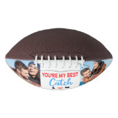 あなたは最高ののMy Catch カスタム2のカップル名 アメリカンフットボール (正面)