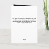 あなたは最高のはないカード カード (裏面)