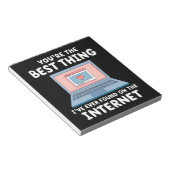 あなたは最高のインターネットで見つけたこと ノートパッド (アングル)