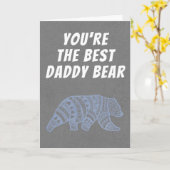 あなたは最高のパパが父の日を祝う カード (黄色い花)