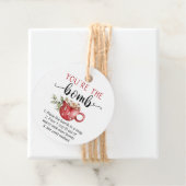 あなたは最高のホットココアチョコレートタグだ！ フェイバータグ (インサイチュ)