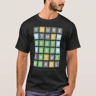 あなたは最高の世界のパパハッピー父のダ Tシャツ
