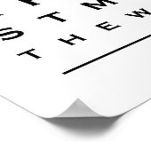 あなたは最高の世界の眼球プリントの母だ ポスター (角)