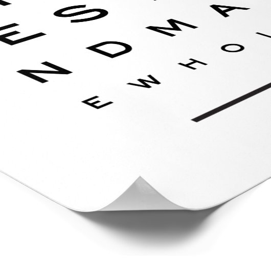 あなたは最高の世界の眼球図のおばあちゃん ポスター (角)