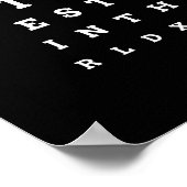 あなたは最高の世界の眼球図の母である ポスター (角)