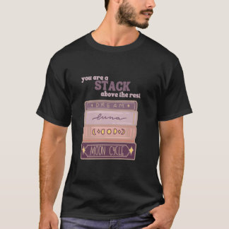 あなたは最高の本の読者です ルナームーンM Tシャツ