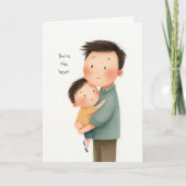 あなたは最高の父の日のカード カード (正面)