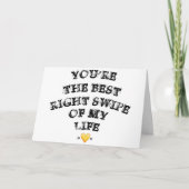 あなたは最高の私の人生の右スワイプ シーズンカード (正面)