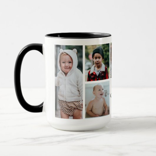 あなたは最高の(おばあちゃん/その他) 7 – フォトコラージュ マグカップ (左)