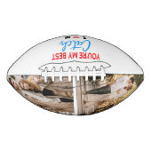 あなたは最高の、私のキャッチカップル2枚の写真 アメリカンフットボール (正面)