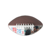 あなたは最高の、2人の夫婦の名前をキャッチ アメリカンフットボール (正面)