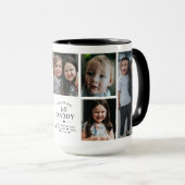 あなたは最高の(Daddy/Other) 7-Photo Collage マグカップ (正面右)