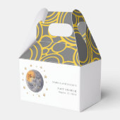 あなたは月の星に愛されている赤ちゃんシャワー フェイバーボックス (裏面サイド)