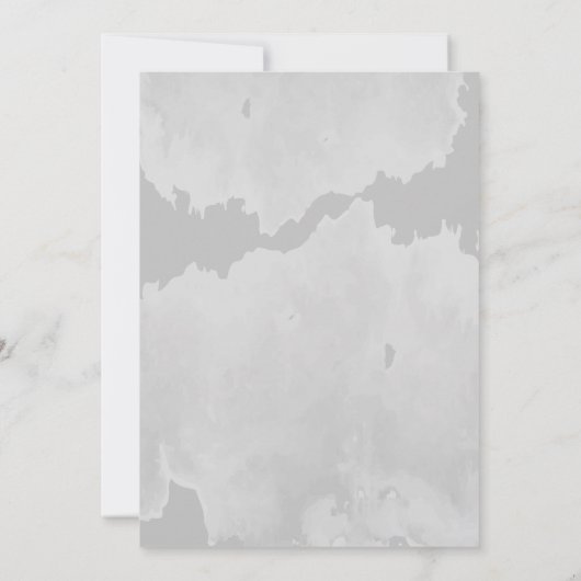 あなたは月の星に愛されている赤ちゃんシャワー 招待状 (裏面)