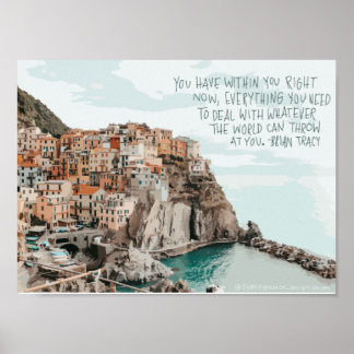 あなたは有能な引用文 ポスター