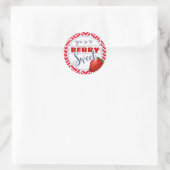 あなたは本当にベリー甘いバレンタインのクラスのギフト ラウンドシール (バッグ)