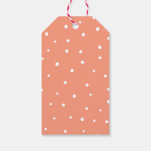 あなたは桃の赤ちゃんシャワーありがとう ギフトタグ (裏面)