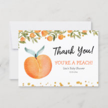 あなたは桃サンキューカード