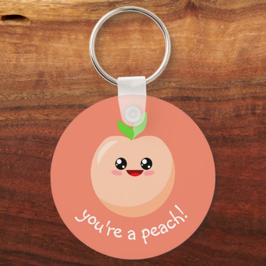 あなたは桃! キーホルダー (正面)