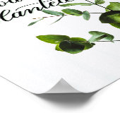 「あなたは植えられた場所で育つ」感動的引用文 ポスター (角)