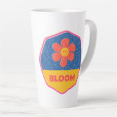 あなたは植えられた「開花」の場所！ カフェラテマグ (右アングル)