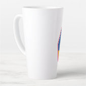 あなたは植えられた「開花」の場所！ カフェラテマグ (左アングル)