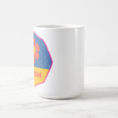 あなたは植えられた「開花」の場所！ コーヒーマグカップ (中央)