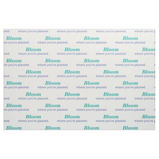 あなたは植えられる一方、 ファブリック (ファットクウォーター)