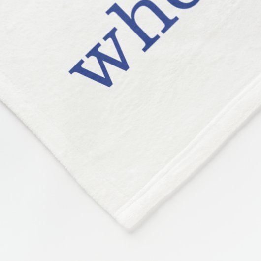 あなたは植えられる一方、 フリースブランケット (角)