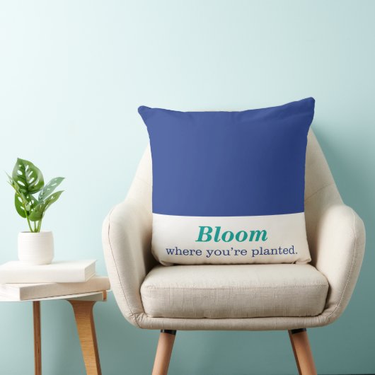 あなたは植え付けられた場所 クッション (椅子)