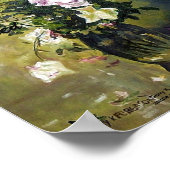 「あなたは植栽した開花バラポスター」 ポスター (角)