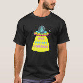 あなたは楽しいエイリアンSci Fi UFOダングリングフォン Tシャツ (正面)