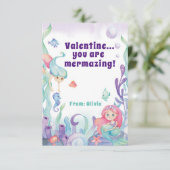 あなたは楽しめる教室バレンタインデー サンキューカード (スタンド正面)