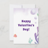 あなたは楽しめる教室バレンタインデー サンキューカード (裏面)