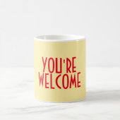 あなたは歓迎マグカップ コーヒーマグカップ (中央)