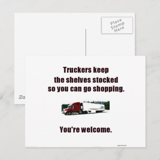 あなたは歓迎。 ポストカード (正面/裏面)