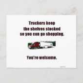 あなたは歓迎。 ポストカード (正面)