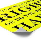 あなたは正しくなりたいか幸せになりたいか。015 ポスター (角)