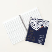 あなたは正確に必要な場所,トロピカル ノートブック (内部)