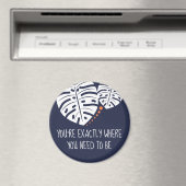 あなたは正確に必要な場所、ネイビーブルー マグネット (インサイチュ (食洗機))