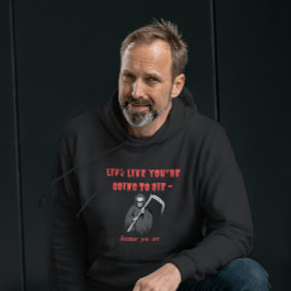 あなたは死ぬように生きる – あなたがいるからだ パーカ