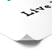 あなたは死ぬように生きる ポスター (角)