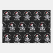 あなたは死んでいてもクリスマスの季節 ラッピングペーパーシート (正面)