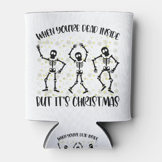 あなたは死んでいてもクリスマスの季節 缶クーラー (正面)