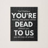 あなたは死んで、同僚も遠くに行おもしろいく ジグソーパズル (縦)