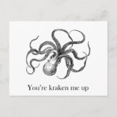 「あなたは殴り殺してやる ポストカード (正面)