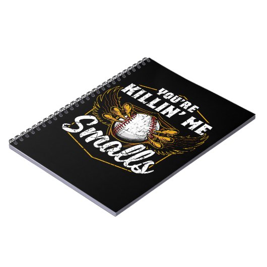 あなたは殺して私は野球をおもしろい笑う ノートブック (左側)