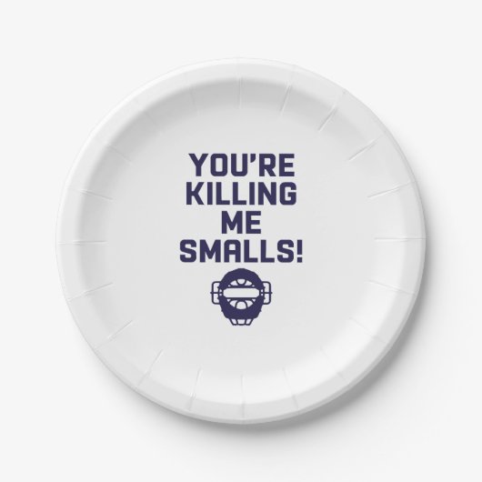 あなたは殺すぞ！ ペーパープレート (正面)