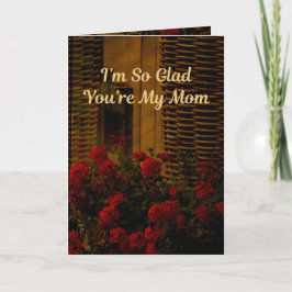 あなたは母が嬉しい（箴言31:31） カード